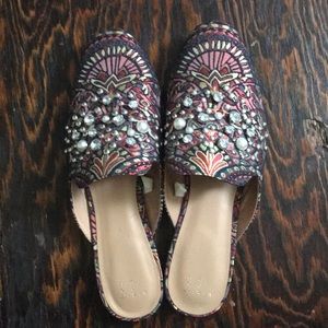 Pink Bedazzled “A New Day” Mules